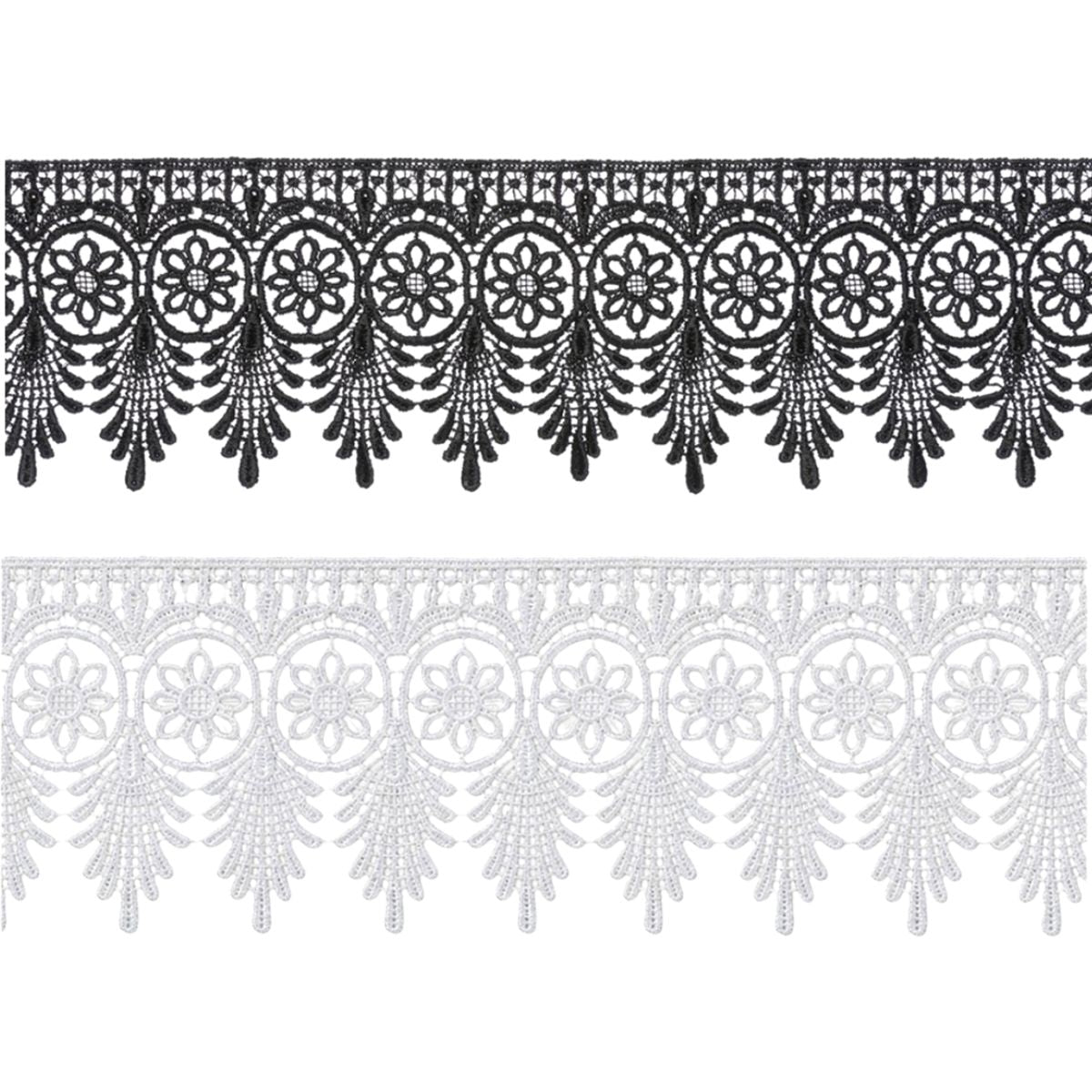 Fita Guipir Gp051 para Costura e Artesanato 8cmx1m - Artepunto