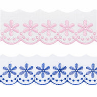 Bordado Inglês Bp053 para Costura e Artesanato 4,5cmx13,7m - Artepunto