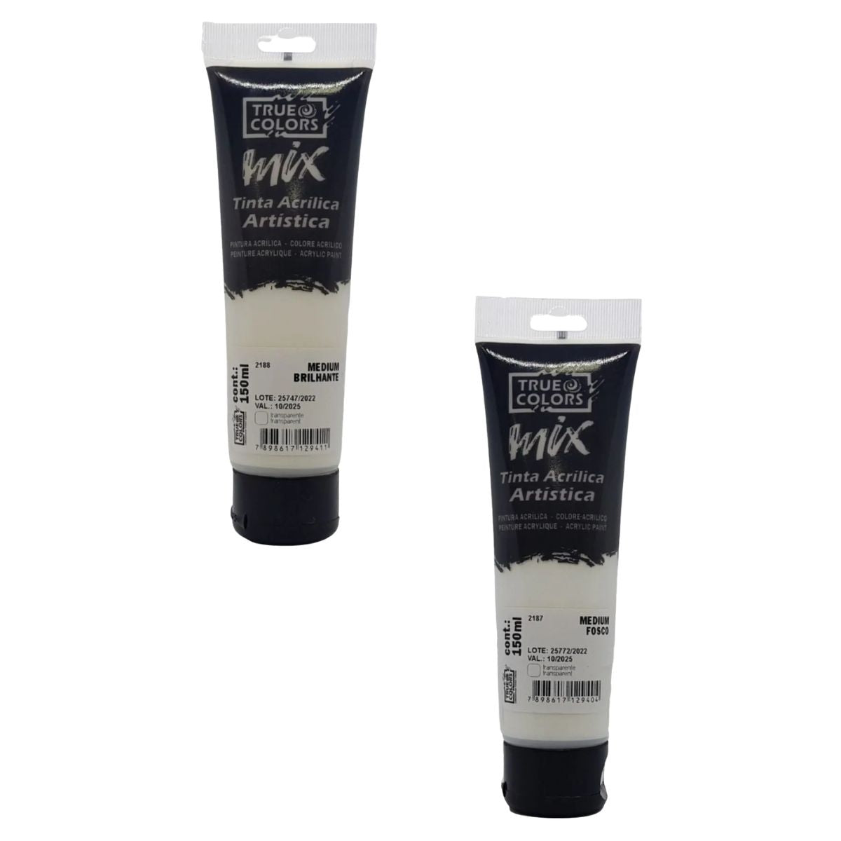 Médium Acrílico Mix 120 Ml para Transparência em Pintura - True Colors