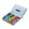 Estojo Tinta Guache Twin Cup com 112 Cores Azul Ysf237 - Himi
