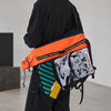 Mochila para Materiais Artísticos 65x49cm Black Orange Fhd190 - Himi