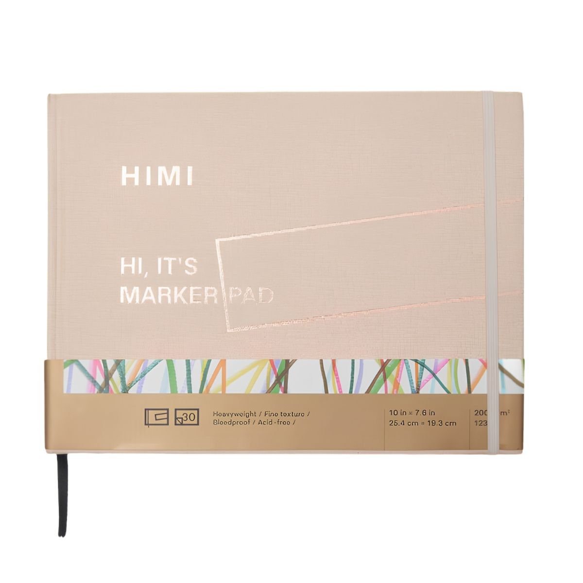 Bloco para Marcador 25,4x19,3cm com 30 Folhas Zmk52 - Himi