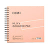 Bloco para Guache 160g 21,6x21,6cm com 50 Folhas Rosa Zsf04 - Himi