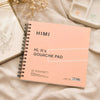 Bloco para Guache 160g 21,6x21,6cm com 50 Folhas Rosa Zsf04 - Himi