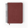 Agenda Planner Wire-o 2027 Clássica Diária A5 Café para Planejamento e Organização - Cícero