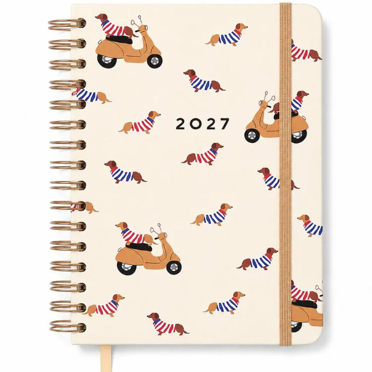 Agenda Planner Wire-o 2027 Petit Diária Lambreta para Planejamento e Organização - Cícero