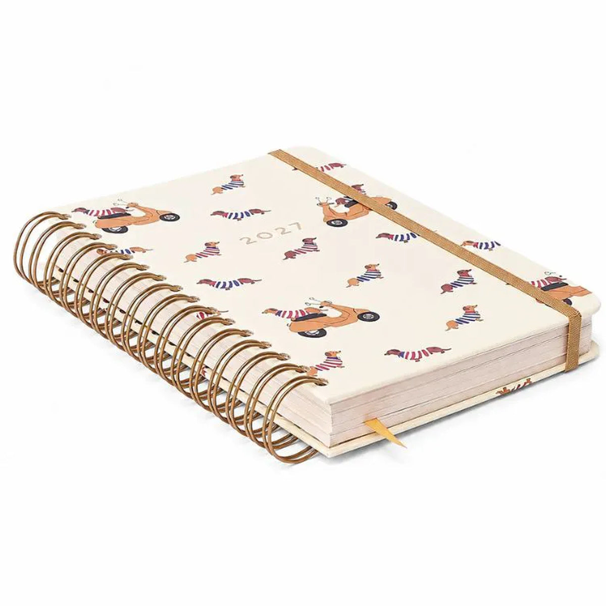 Agenda Planner Wire-o 2027 Petit Diária Lambreta para Planejamento e Organização - Cícero