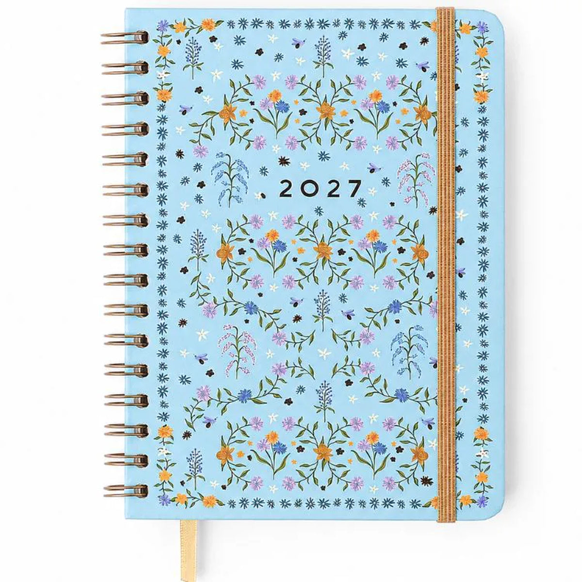 Agenda Planner Wire-o 2027 Relicário Semanal Botânica para Planejamento e Organização - Cícero