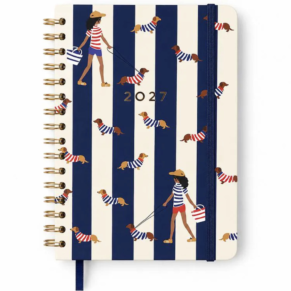 Agenda Planner Wire-o 2027 Petit Semanal Passeio para Planejamento e Organização - Cícero