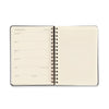 Agenda Planner Wire-o 2027 Clássica Semanal Anotações A5 Preto para Planejamento e Organização - Cícero