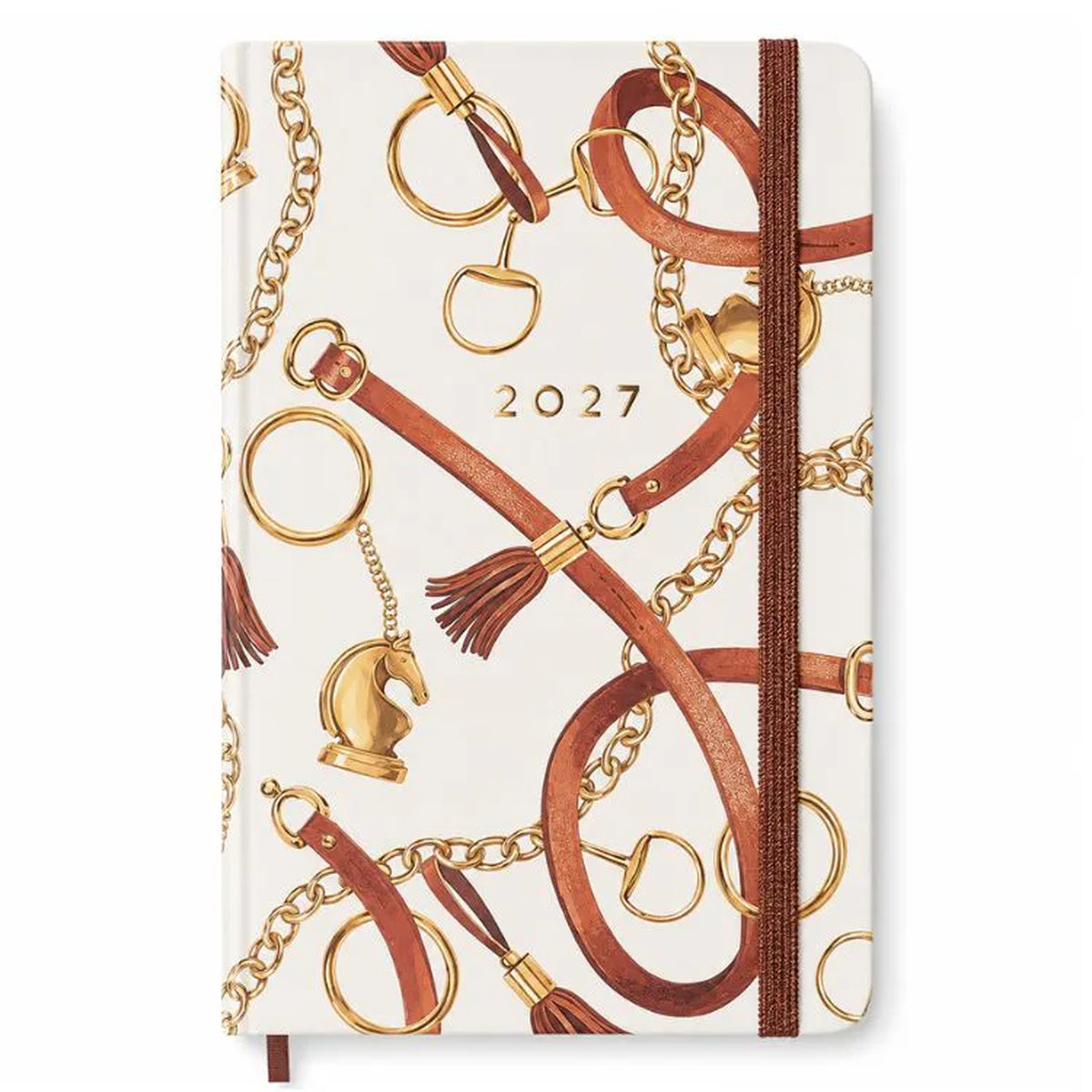 Agenda Planner 2027 Haras Semanal Selaria Off White para Planejamento e Organização - Cícero