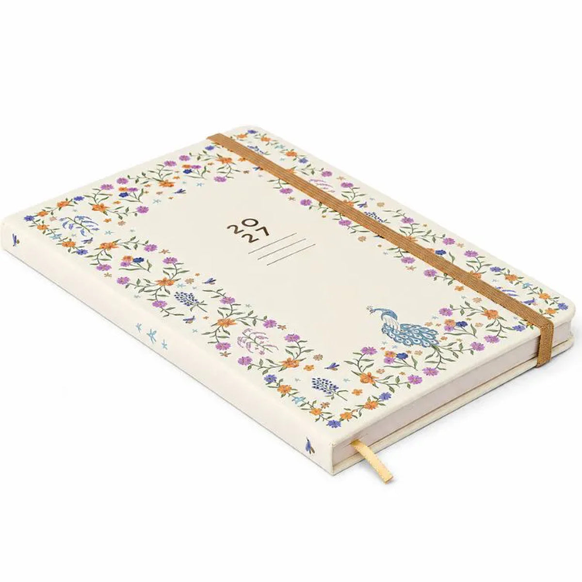 Agenda Planner 2027 Relicário Semanal Secreto Off White para Planejamento e Organização - Cícero