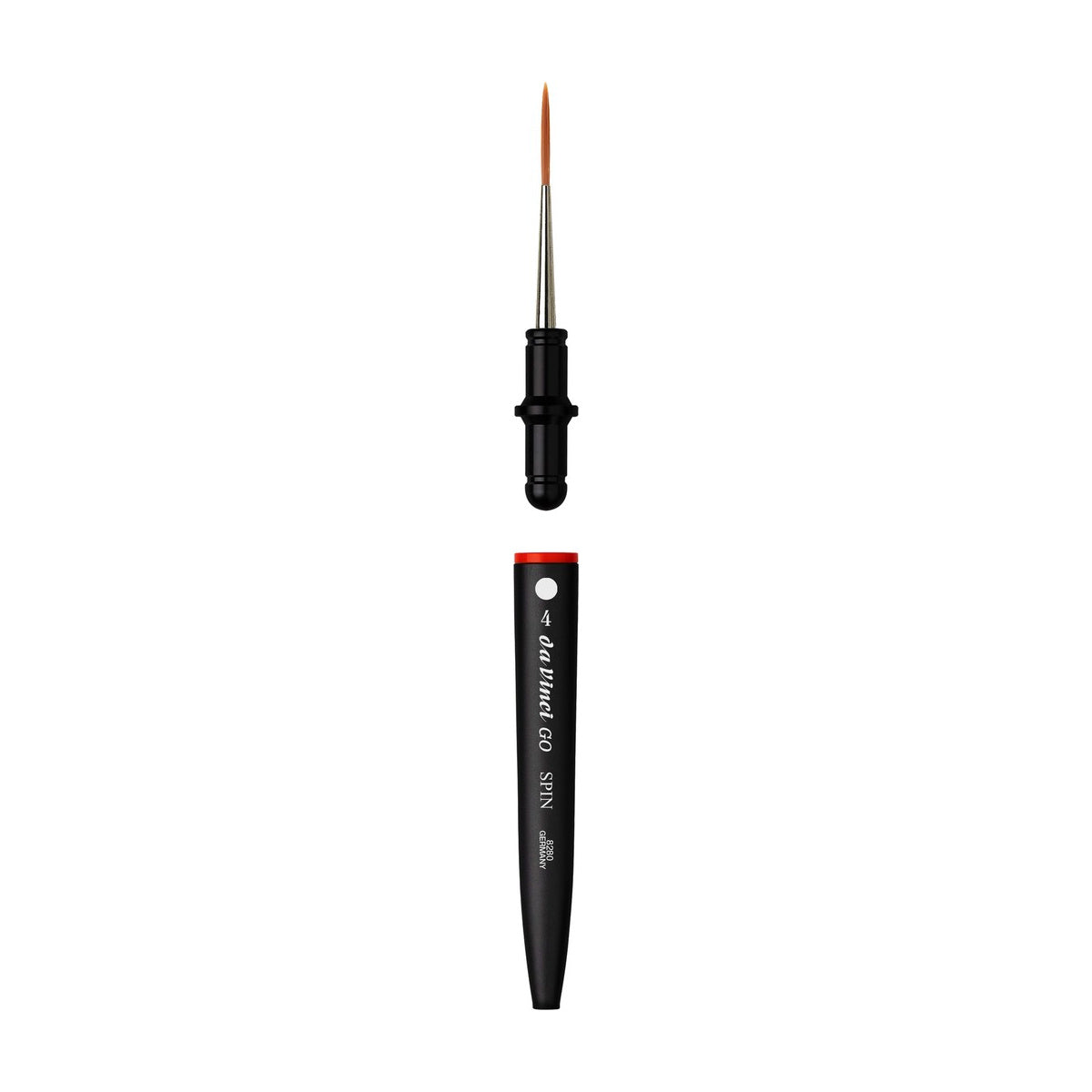 Pincel Go Spin Liner Nº 4 de Viagem para Aquarela - da Vinci