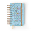 Agenda Planner Wire-o 2027 Relicário Diária 9x15,5cm Botânica para Planejamento e Organização - Cícero