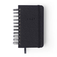 Agenda Planner Wire-o 2027 Clássica Diária Preta para Planejamento e Organização - Cícero