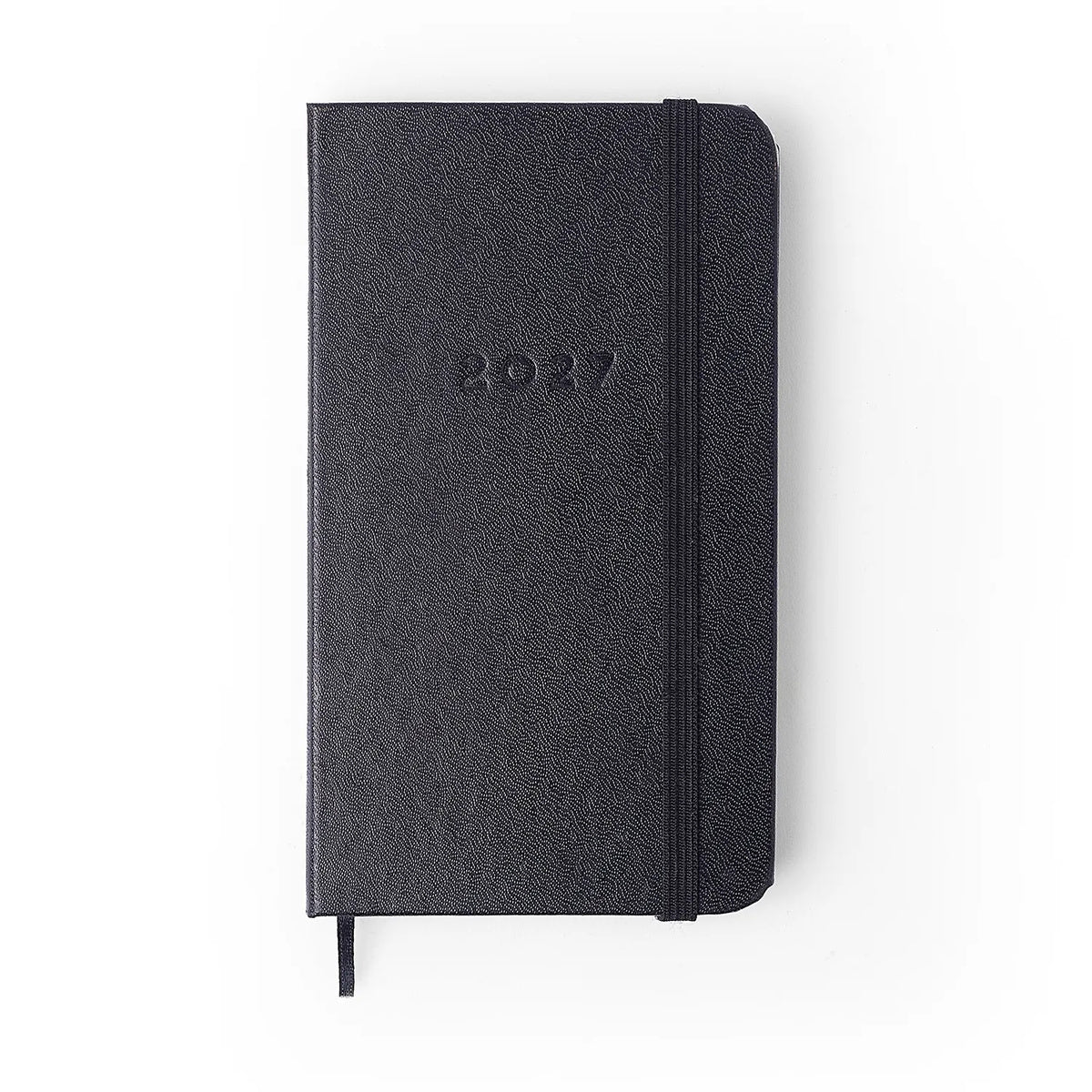Agenda Planner 2027 Clássica Semanal Preta para Planejamento e Organização - Cícero