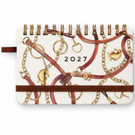 Agenda Planner 2027 Haras Semanal Selaria Off White para Planejamento e Organização - Cícero