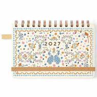 Agenda Planner 2027 Relicário Semanal Realeza Off White para Planejamento e Organização - Cícero