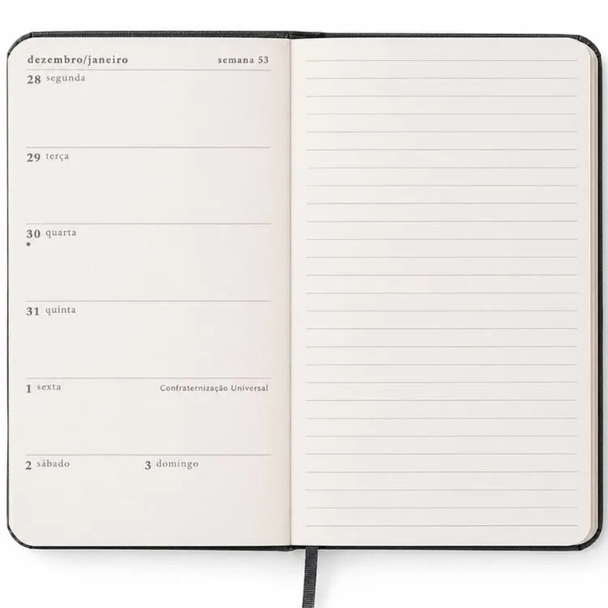 Agenda Planner 2027 Veredas Semanal Verde para Planejamento e Organização - Cícero