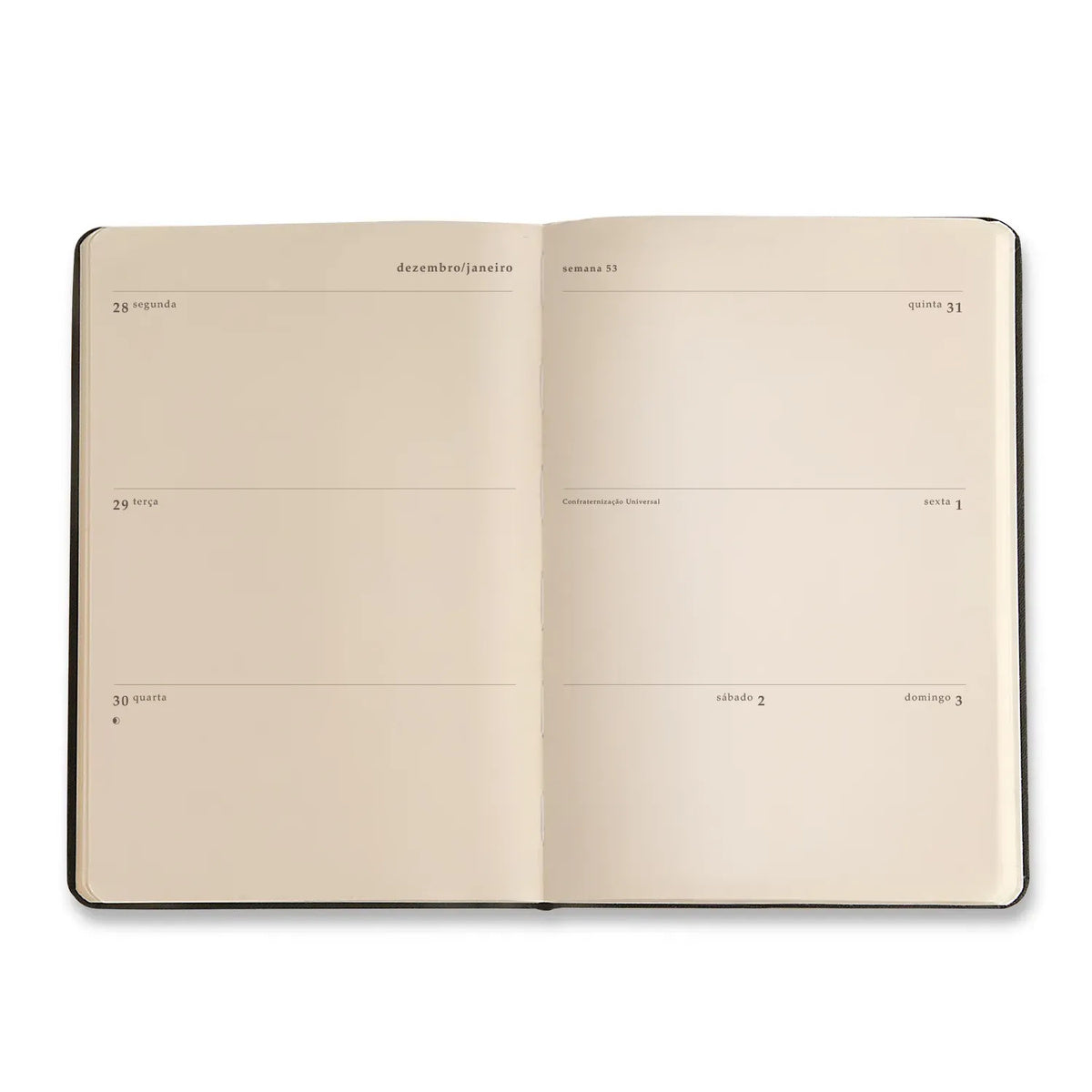 Agenda Planner 2027 Clássica Semanal Azul Celeste para Planejamento e Organização - Cícero