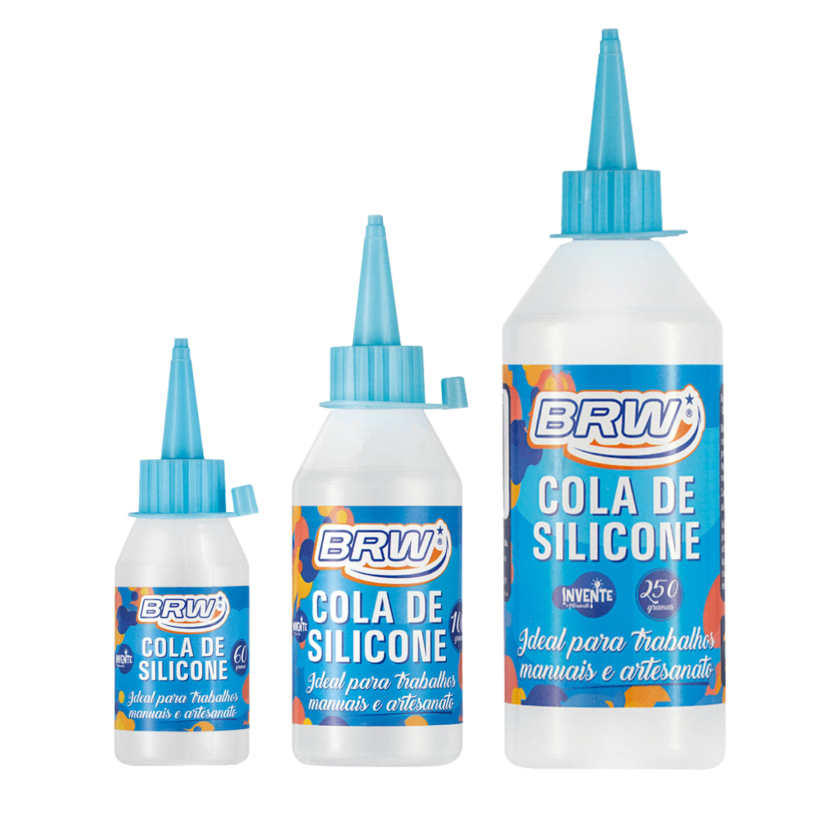 Cola de Silicone Líquida para Artesanato - Brw