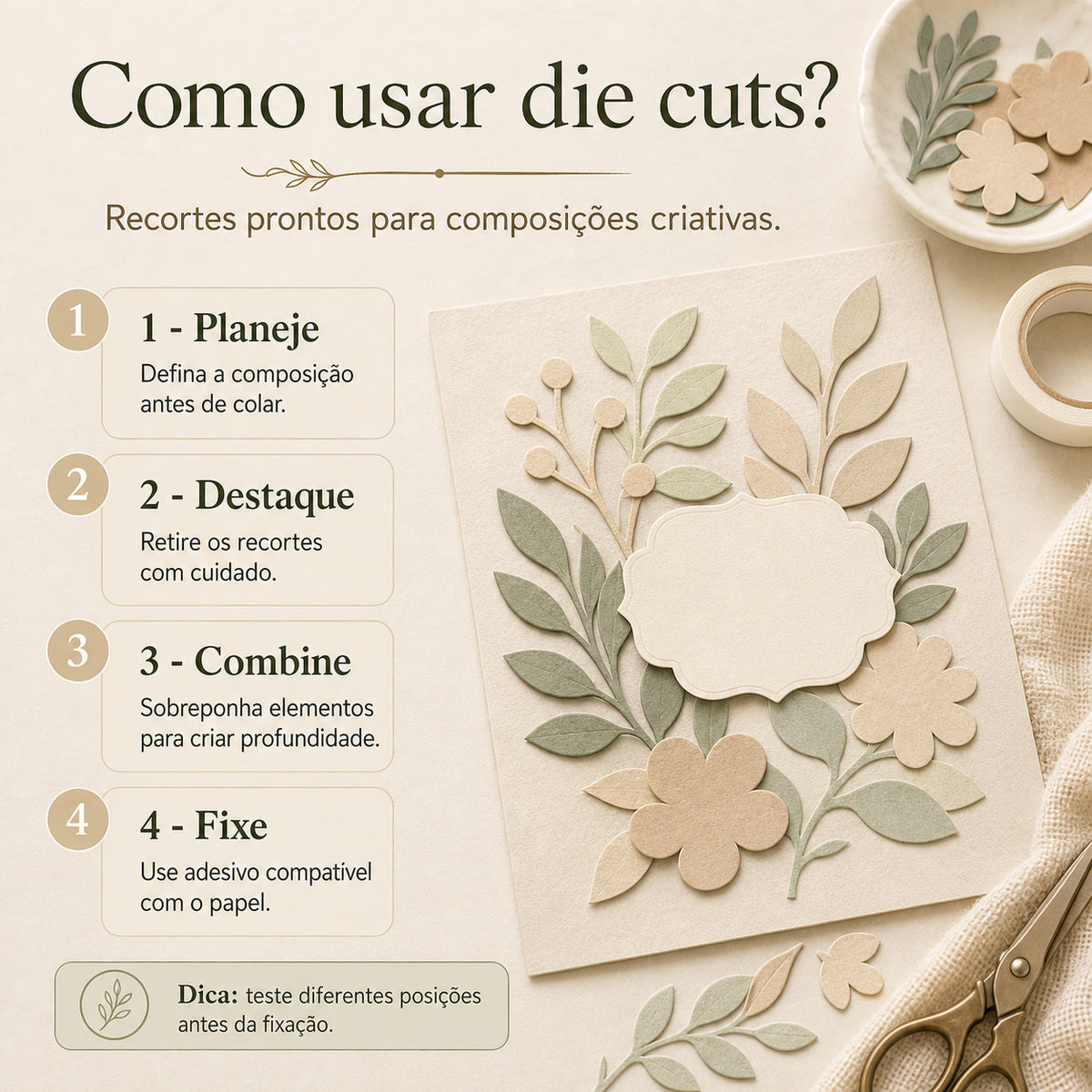 Die Cuts Xilogravura 15x29cm para Scrapbook e Papelaria Criativa Ldc-061 - Litoarte