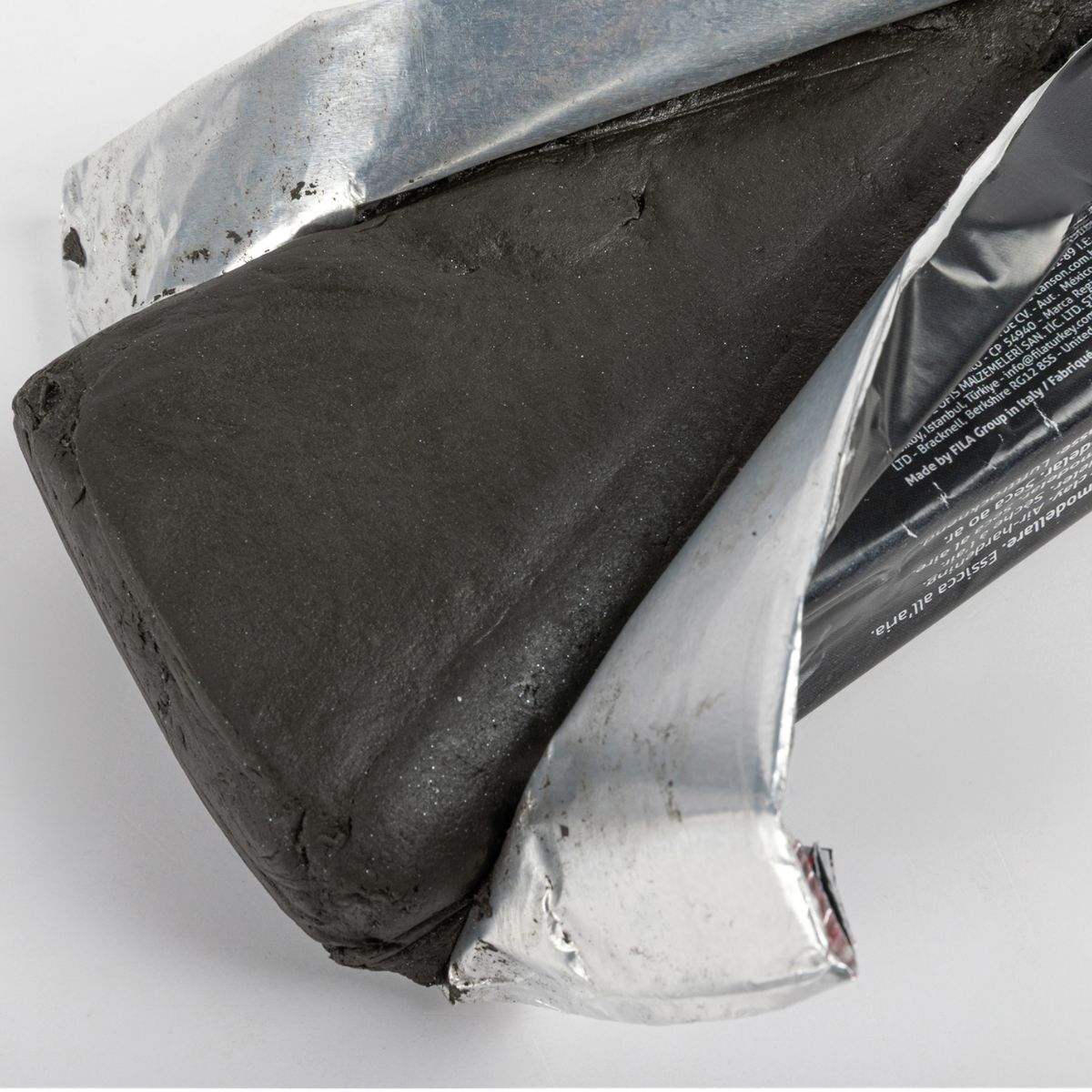 Massa de Modelar Mineral Black Preta Cintilante - DAS