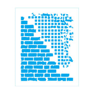 Stencil Médio Vintage 17x21cm para Pintura Decorativa e Artesanato Stm-798 - Litoarte
