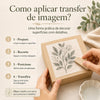 Transfer de Imagem Small Toque de Carinho 9,8x15cm para Artesanato e Decoração Tis-202 - Litoarte