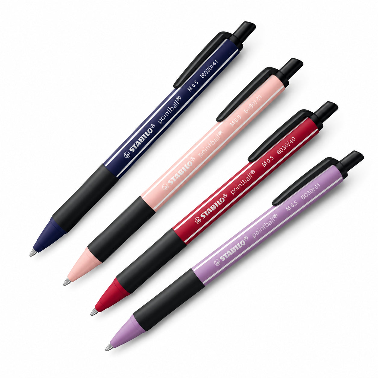 Caneta Esferográfica Pointball Naturecolors 0,5mm para Escrita e Anotações - Stabilo
