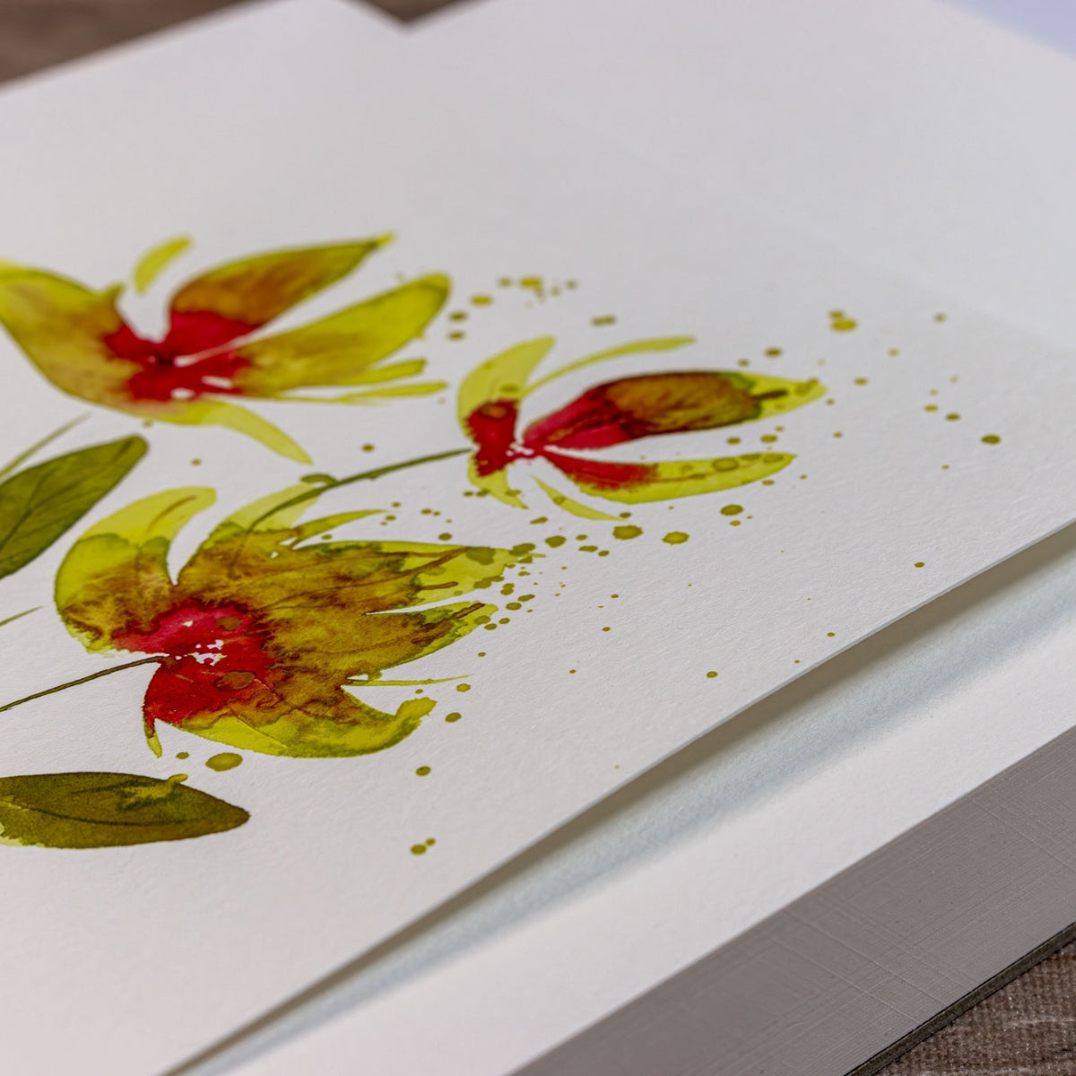 Bloco Papel para Aquarela Concept Watercolour Joy Textura Fina 300g/m² com 50 Folhas - Hahnemühle