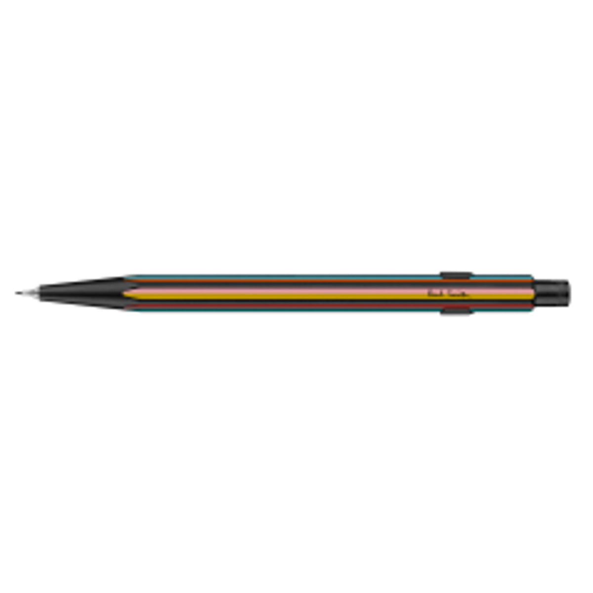 Lapiseira 849 Paul Smith Edição Especial Preta Acetinada 0,5mm com Estojo Metálico - Caran D'ache