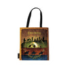 Bolsa Tote Bag Paperblanks em Algodão Canvas 38x38x9cm com Bolso Interno a Perilous Journey o Senhor dos Anéis - Paperblanks
