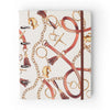 Caderno Criativo Argolado Pautado Haras Selaria Off White 17x24cm 80g/m² com 100 Folhas para Estudos, Projetos e Organização - Cícero