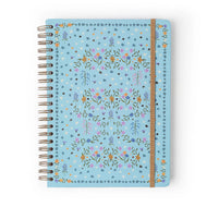 Caderno Espiral Universitário Pautado Relicário Botânica 20x28cm 63g/m² com 160 Folhas 10 Matérias para Estudos e Anotações - Cícero