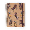 Caderno Espiral Universitário Pautado Haras Puro Sangue 20x28cm 63g/m² com 160 Folhas 10 Matérias para Estudos e Anotações - Cícero
