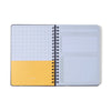 Caderno Espiral Universitário Pautado Haras Puro Sangue 20x28cm 63g/m² com 160 Folhas 10 Matérias para Estudos e Anotações - Cícero