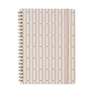 Caderno Espiral Universitário Pautado Veredas Gelo 20x28cm 63g/m² com 160 Folhas 10 Matérias para Estudos e Anotações - Cícero