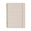 Caderno Espiral Universitário Pautado Veredas Gelo 20x28cm 63g/m² com 160 Folhas 10 Matérias para Estudos e Anotações - Cícero