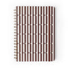 Caderno Espiral Colegial Pautado Veredas Marrom 17,3x24cm 75g/m² com 80 Folhas para Estudos e Anotações - Cícero