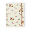 Caderno Espiral Colegial Pautado Petit Lambreta 17,3x24cm 75g/m² com 80 Folhas para Estudos e Anotações - Cícero