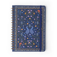 Caderno Espiral Colegial Pautado Relicário Realeza Marinho 17,3x24cm 75g/m² com 80 Folhas para Estudos e Anotações - Cícero