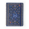 Caderno Espiral Colegial Pautado Relicário Realeza Marinho 17,3x24cm 75g/m² com 80 Folhas para Estudos e Anotações - Cícero