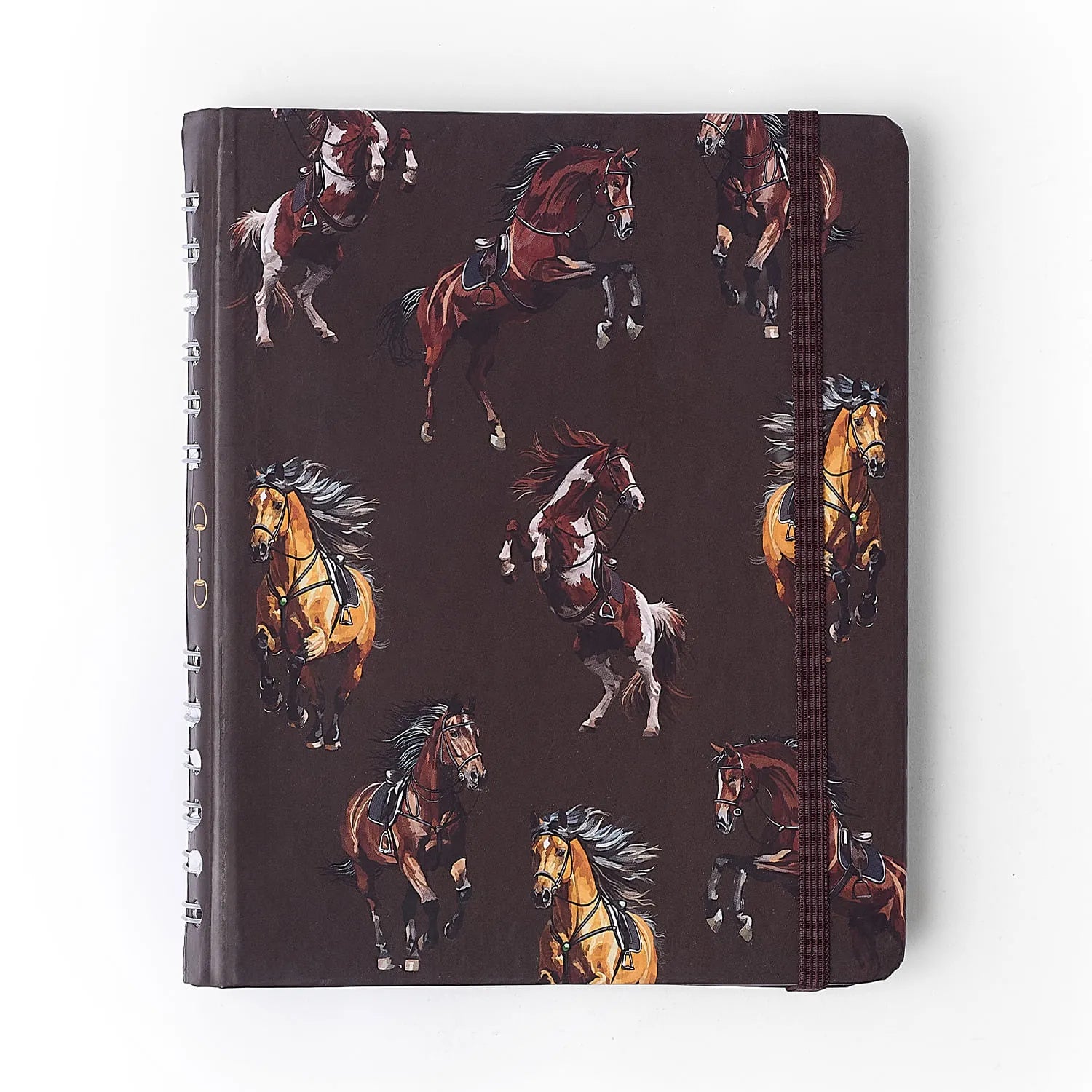 Caderno Organizador Pautado e Pontado Haras Alazão 14,8x21cm 90g/m² com 80 Folhas para Estudos, Projetos e Organização - Cícero