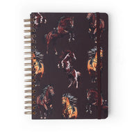 Caderno Espiral Colegial Pautado Haras Alazão 17,3x24cm 63g/m² com 160 Folhas 10 Matérias para Estudos e Anotações - Cícero