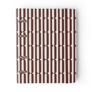 Caderno Criativo Argolado Office Duo Veredas Marrom A5 80g/m² com 80 Folhas para Anotações, Planejamento e Organização - Cícero