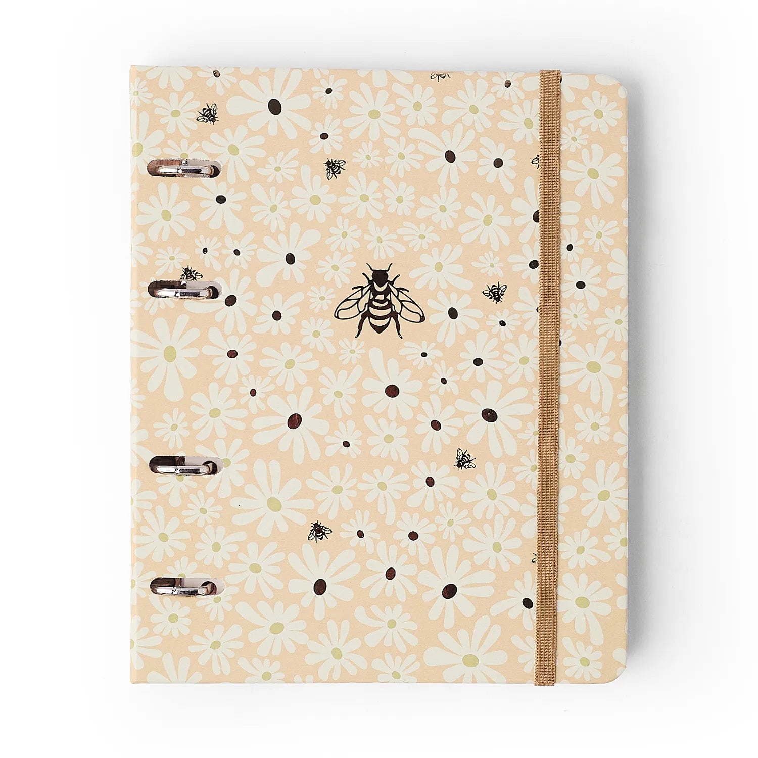 Caderno Criativo Argolado Office Duo Melissa Mini Bloomy Manteiga A5 80g/m² com 80 Folhas para Anotações, Planejamento e Organização - Cícero