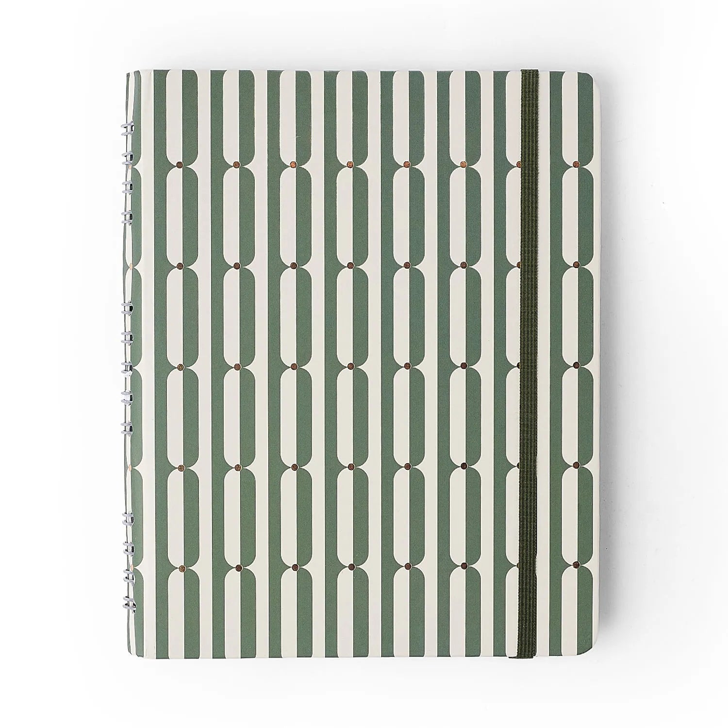 Caderno Organizador Pautado e Pontado Veredas Verde 17x24cm 90g/m² com 90 Folhas para Estudos, Projetos e Organização - Cícero