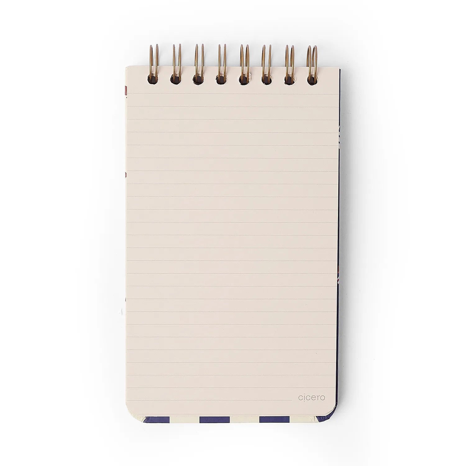 Bloco Wire-o Pautado Petit Passeio 12x20cm 80g/m² com 80 Páginas para Anotações e Organização - Cícero