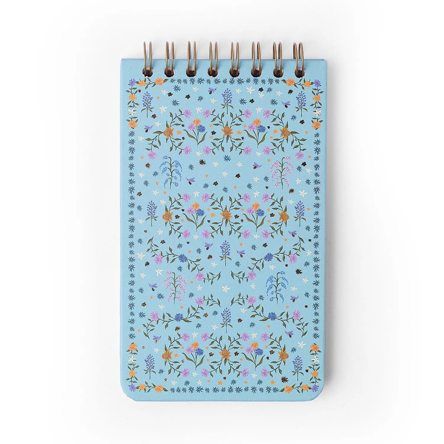Bloco Wire-o Pautado Relicário Botânica 12x20cm 80g/m² com 80 Páginas para Anotações e Organização - Cícero